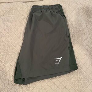 Gymshark Men's Athletic Shorts in Olive